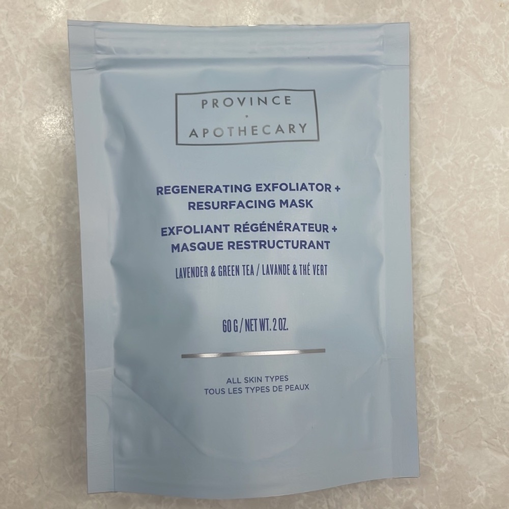 Province Regenerating Exfoliator + Resurfacing Mask✨